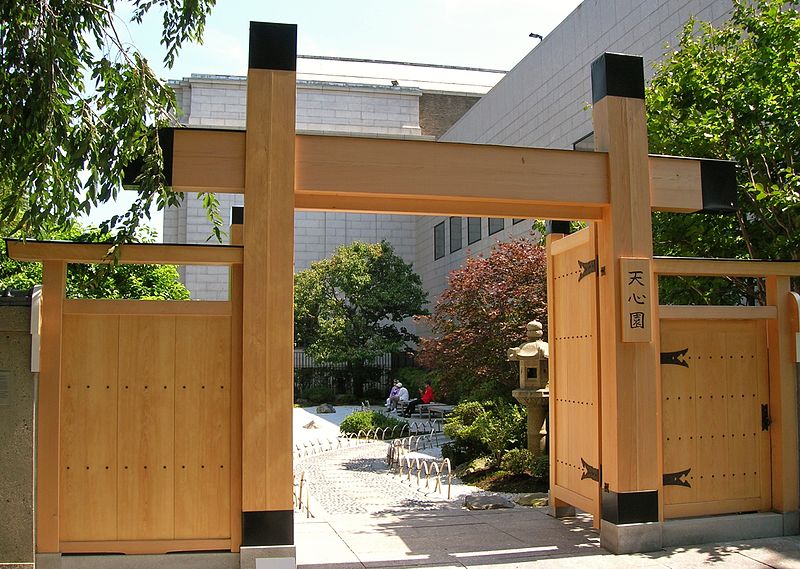Japanese Gate at Boston MFA