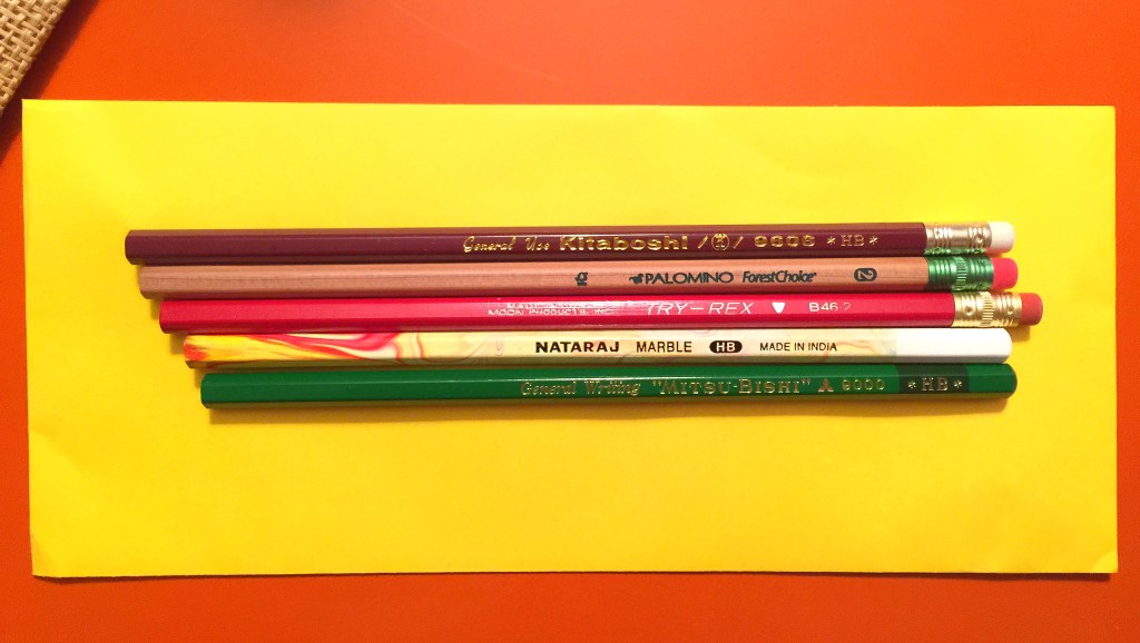 pencils from CW Pencil photo by Carl Mikoy